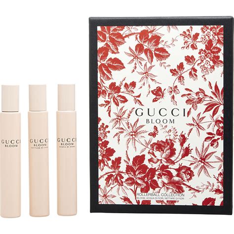 gucci bloom gift set rollerball|GUCCI .